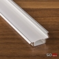 Preview: LED 30° Winkelprofil-88 opal 2 m für LED Streifen