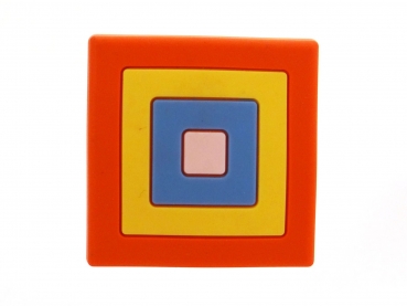 Kindermöbelknopf Möbelknopf Möbelgriff Quadrat