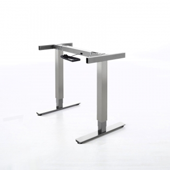 ergoAGENT Twin Tischgestell hydraulisch höhenverstellbar graumetallic