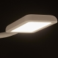 Preview: JUNKER Lighting LED Bettleuchte / Leseleuchte FIORE mit flexiblem Leuchtenarm, 2x USB Anschlüssen und Touchsensor