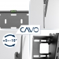 Preview: CAVO TV-Wandhalterung 60 - 100 Zoll neigbar