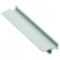 Preview: LED Profil-49 für Glasplatten 8 - 12 mm Stärke 2 m mit opaler Abdeckung für drei LED Streifen