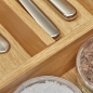 Preview: ORGA-BOX® III Eiche Besteckeinsatz für Nobilia Küchen ab 08.2012