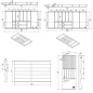 Preview: Orga-Box-1 BAMBUS Besteckeinsatz Tiefe 473 mm für Blum Tandembox / Antaro Schubladen