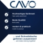 Preview: CAVO Unterbau PC-Halterung CH-B-360 mit 360-Grad Schwenkfunktion und reißfesten Sicherheitsgurten, Tragfähigkeit bis 10 kg