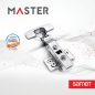Preview: Topfband MASTER T48 110° ungedämpft + Montageplatte mit Langlochverstellung