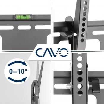 CAVO TV-Wandhalterung 32 - 55 Zoll neigbar