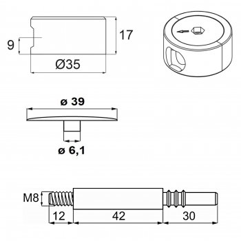 Eck- und Plattenverbinder FUERTE