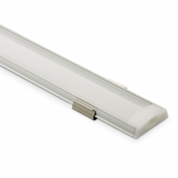 Endkappenset für LED Profil-42 weiß offen / geschlossen