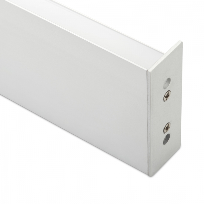 Endkappenset für LED Profil-41 49 x 17 x 1,5 mm Aluminium offen / geschlossen