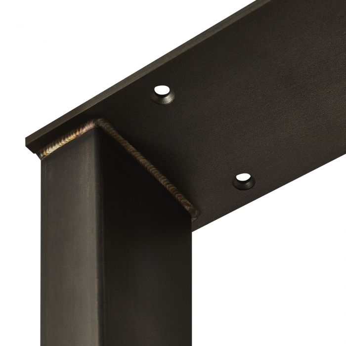 Design Tischgestell KUFE Industrial / Vintage Look Stahl bis 250 Kg Belastbarkeit höhenverstellbar
