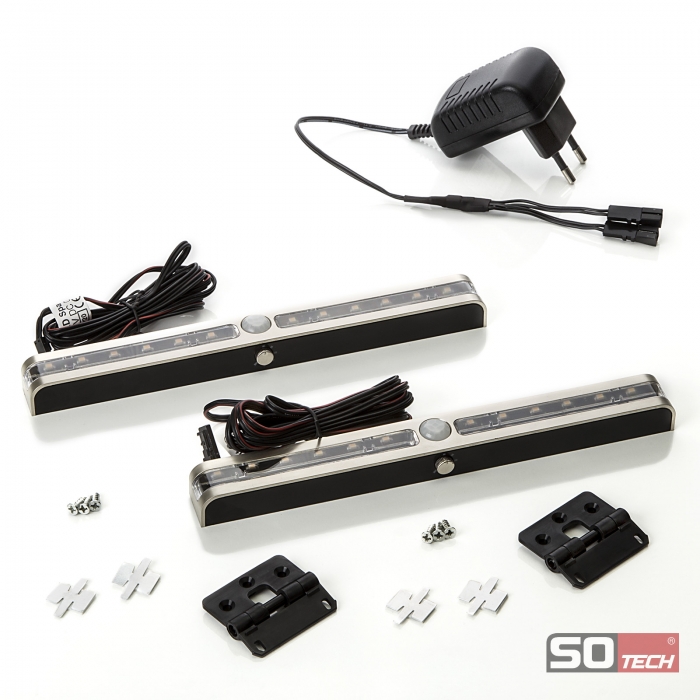 SO-TECH® LED Unterbauleuchte Via warmweiß 12V / 0,9 W mit Bewegungssensor